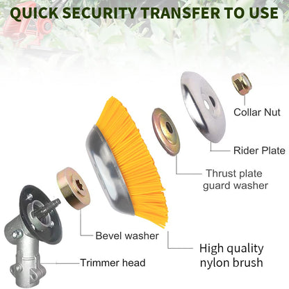 8 - Inch Nylon Strimmer Head - Spark - Free, Easy Install for Petrol & Electric Trimmers - BAPPKON Garden Store