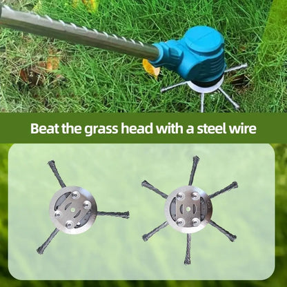 Steel Wire Trimmer Head for Lawn Edge Trimming 5.5mm Bore