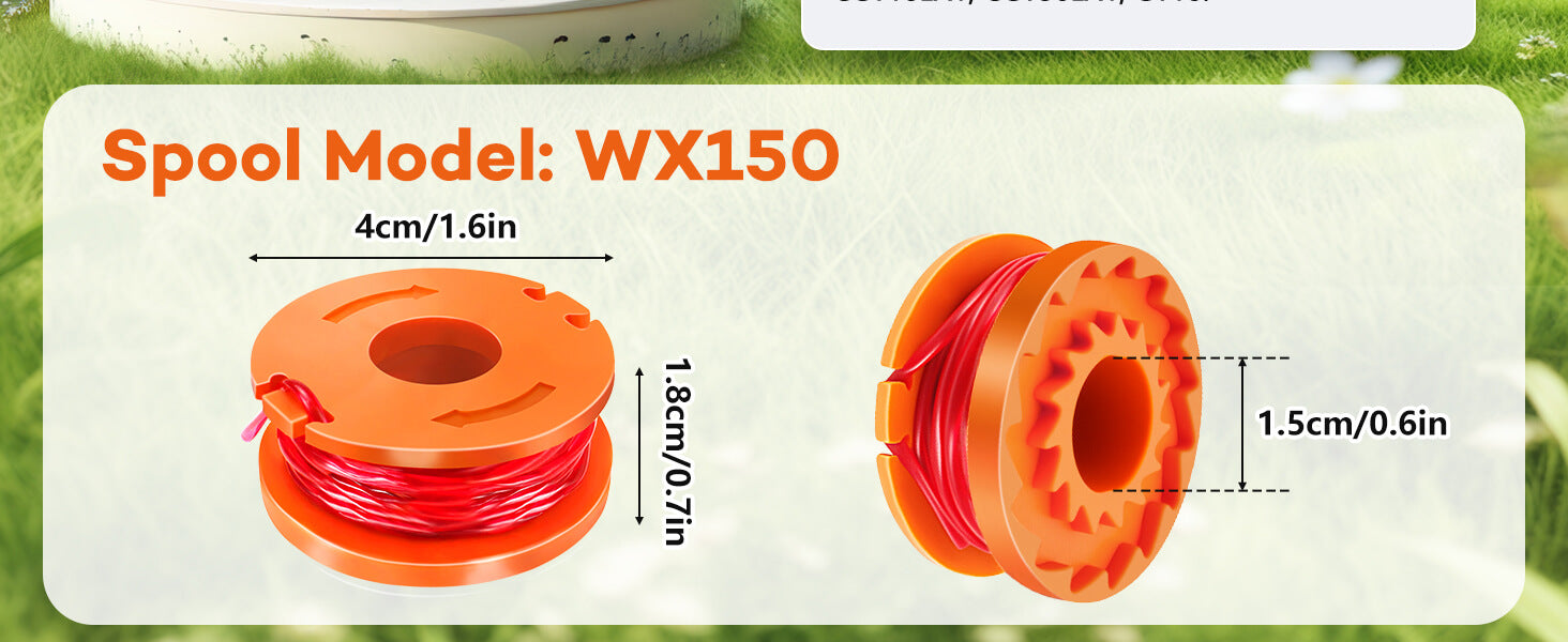 Worx Strimmer Spool - Garden Maintenance Tool