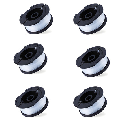 Autofeed Strimmer Spool 1.6mm Line | 4 or 6 Pack (Compatible with Black & Decker GL/GLC) - BAPPKON Garden Store