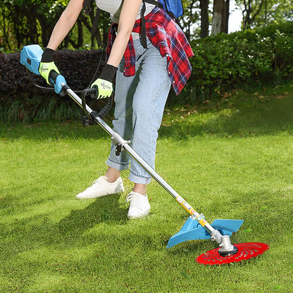 Carbide Brush Cutter Blades 2 - Pack | 9" 36 - Tooth with Adapter Kit - BAPPKON Garden Store