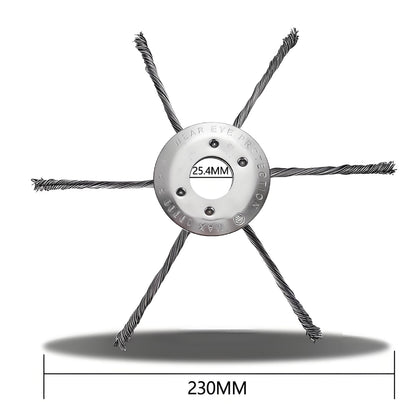 steel wire grass trimmer head