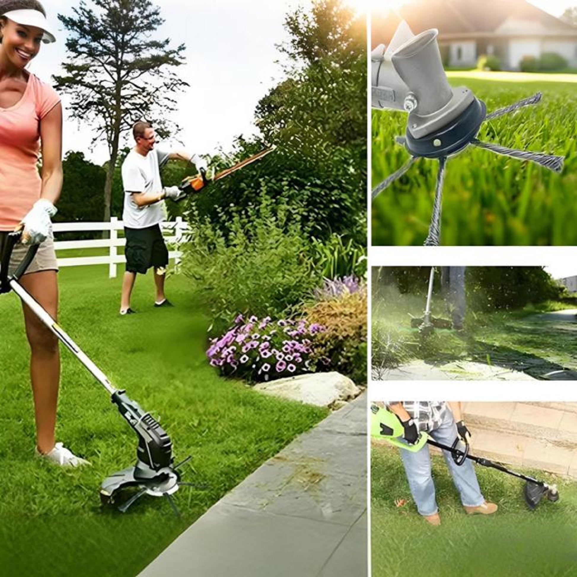 steel wire grass trimmer head