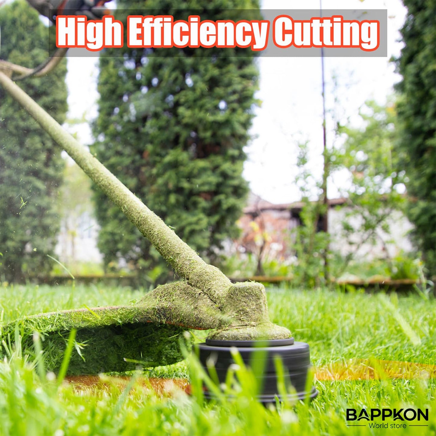 Heavy - Duty 2.4mm Trimmer Line 100m | Round Nylon Strimmer Wire - Universal Fit - BAPPKON Garden Store