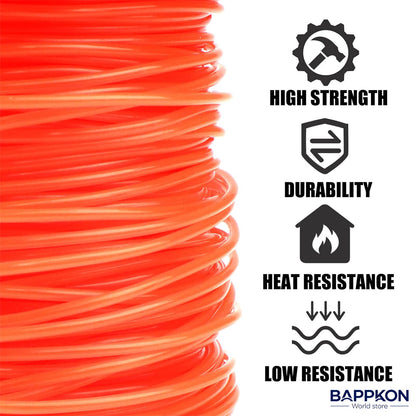 Heavy - Duty 2.4mm Trimmer Line 100m | Round Nylon Strimmer Wire - Universal Fit - BAPPKON Garden Store