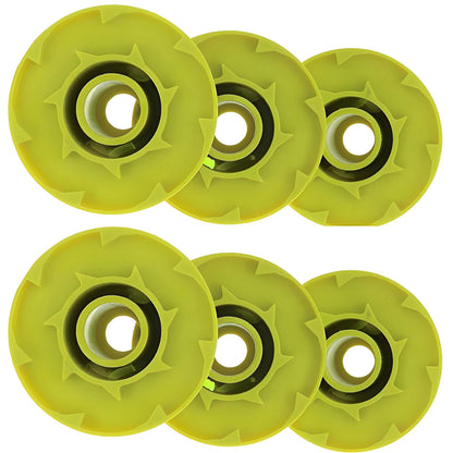 Pre - Wound Strimmer Spool 6 - Pack |0.080" Twisted Line (Compatible with Ryobi One+ 18V/24V/40V) - BAPPKON Garden Store