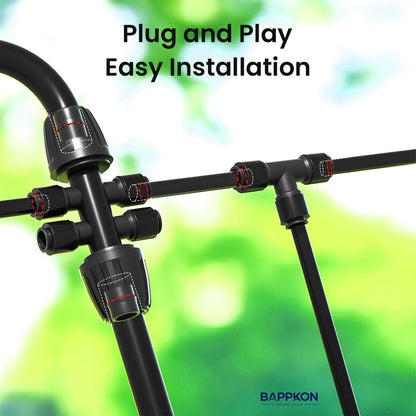 Quick - Connect Drip Irrigation Kit | Automatic Watering System for Garden & Greenhouse - BAPPKON Garden Store