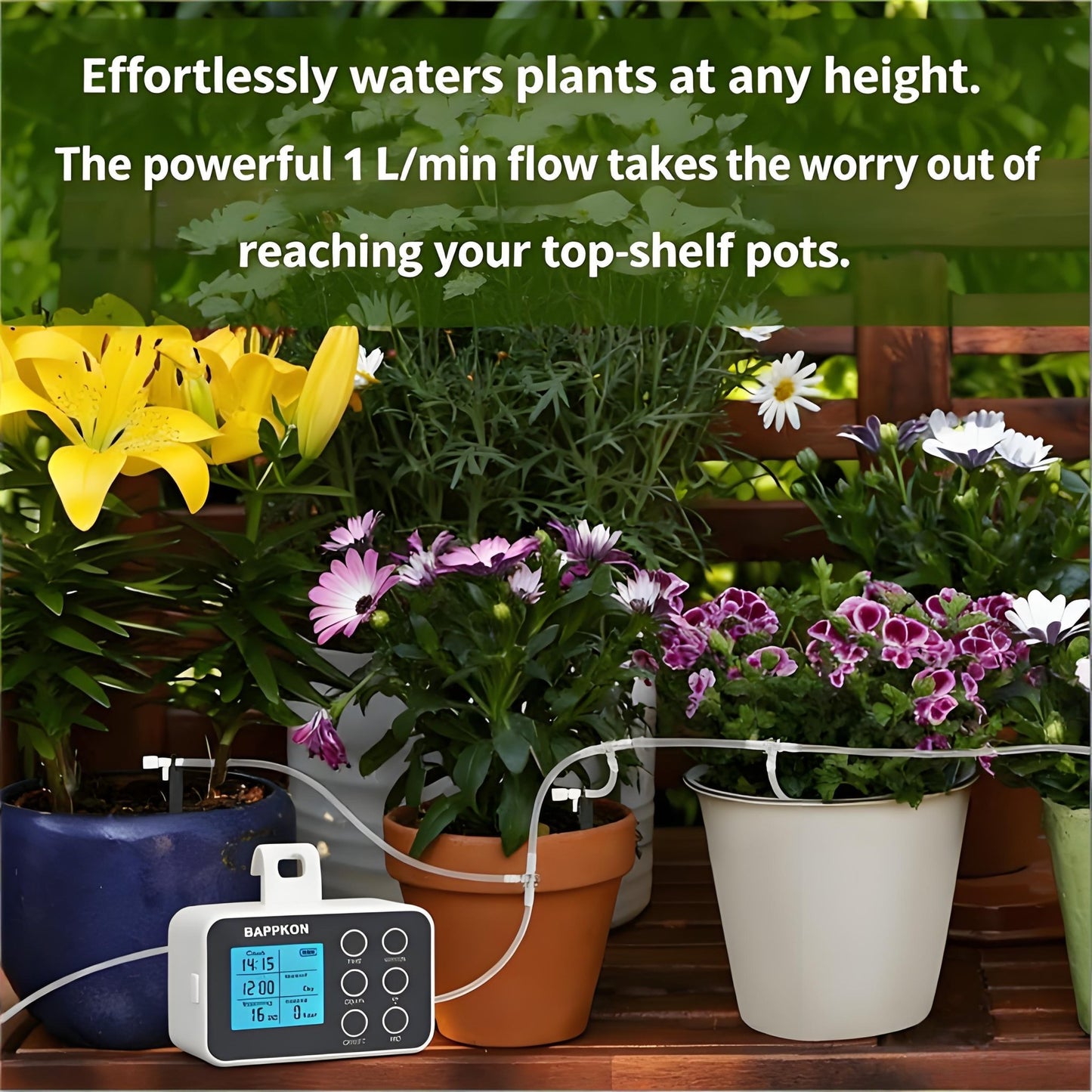 Smart Automatic Plant Waterer with Humidity Detection Timer - BAPPKON Garden Store