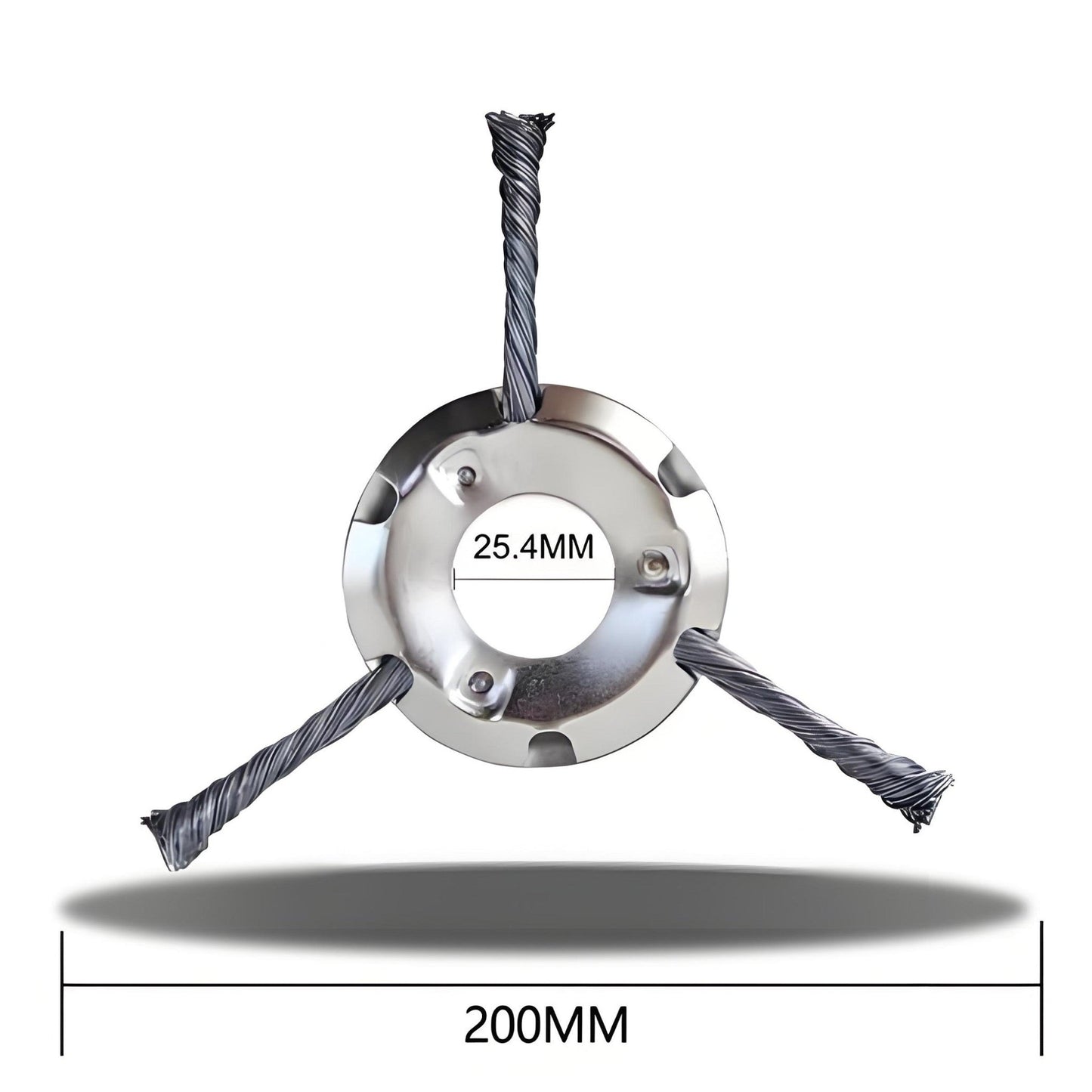 Steel Wire Trimmer Head 2 - Pack - Fits 25.4mm Bore - BAPPKON Garden Store
