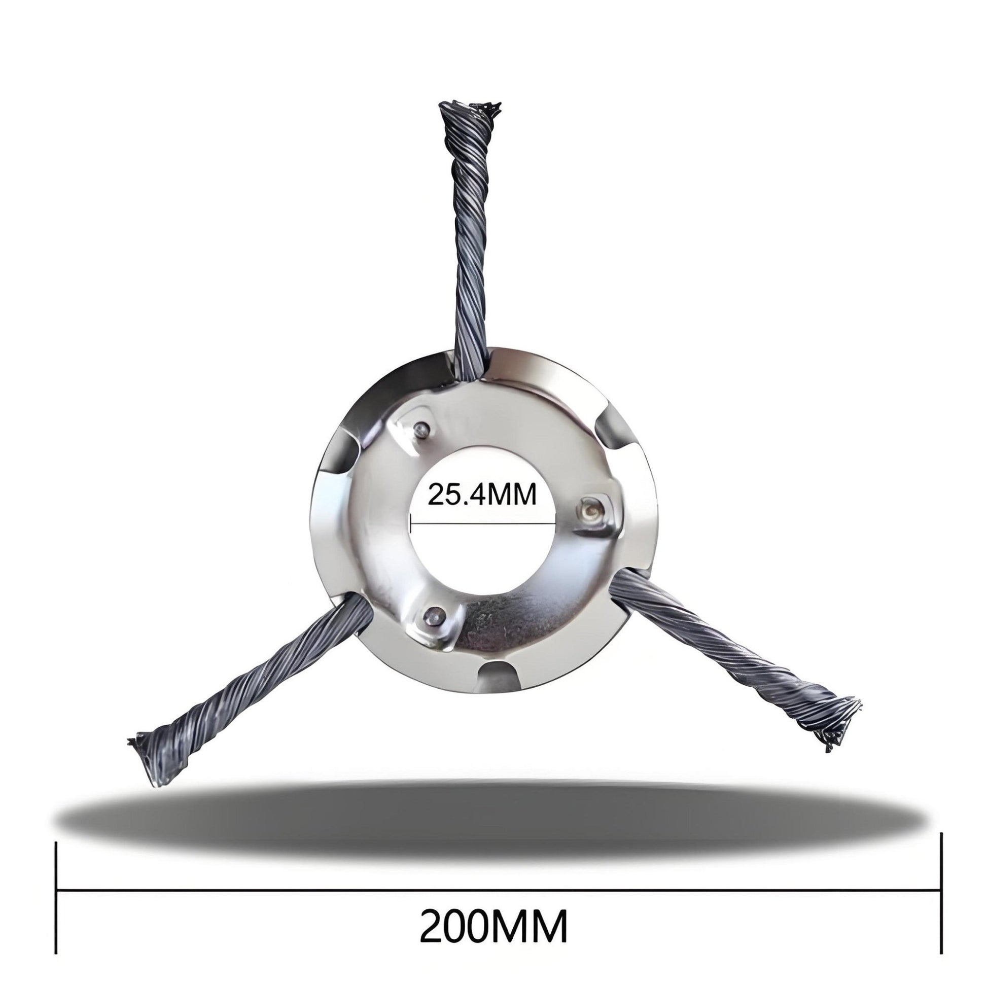 Steel Wire Trimmer Head 2 - Pack - Fits 25.4mm Bore - BAPPKON Garden Store