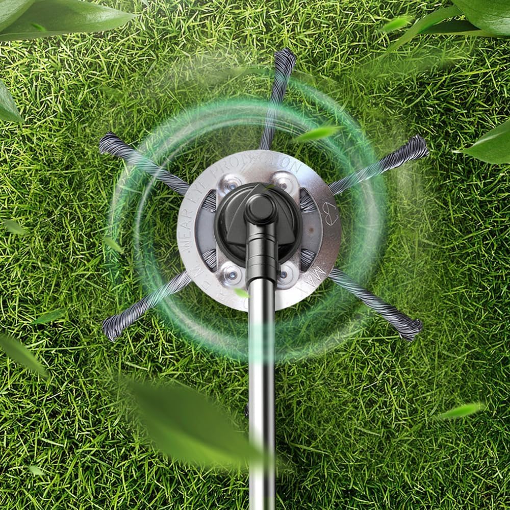 Steel Wire Trimmer Head 4 - Pack | Fits 5.5mm Bore - BAPPKON Garden Store