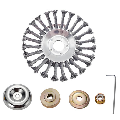 Steel wire trimmer head 150mm and 200mm size options